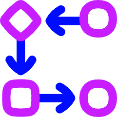 Workflow Icon from Flex Neon Set
