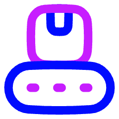 Production Belt Icon from Flex Neon Set