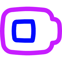 Battery Medium 3 Icon from Flex Neon Set