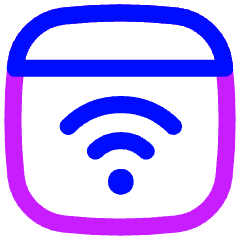 Browser Wifi Icon from Flex Neon Set