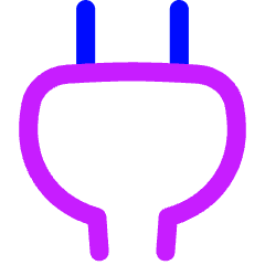 Electric Cord 1 Icon from Flex Neon Set