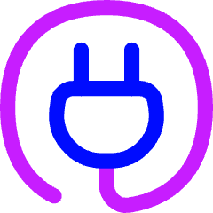 Electric Cord 3 Icon from Flex Neon Set