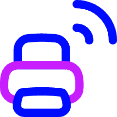 Printer Icon from Flex Neon Set