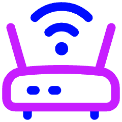 Wifi Router Icon from Flex Neon Set