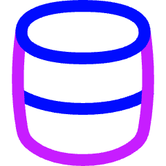 Database Icon from Flex Neon Set