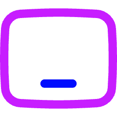 Ipad Tablet Screen Icon from Flex Neon Set