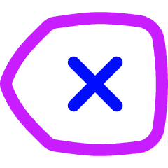 Delete Keyboard Icon from Flex Neon Set
