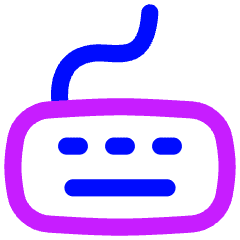 Keyboard Icon from Flex Neon Set