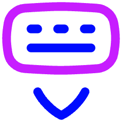 Keyboard Virtual Icon from Flex Neon Set