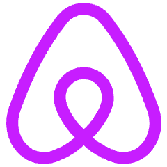 Airbnb Logo Icon from Flex Neon Set