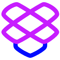 Dropbox Logo Icon from Flex Neon Set
