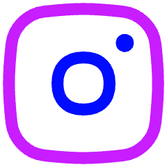 Instagram Logo Icon from Flex Neon Set