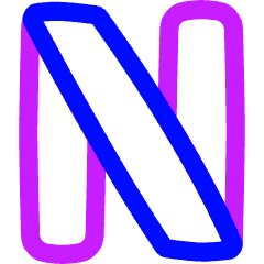 Netflix Logo Icon from Flex Neon Set