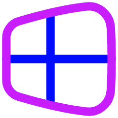 Windows Logo Icon from Flex Neon Set
