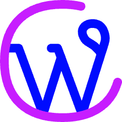 Wordpress Logo Icon from Flex Neon Set