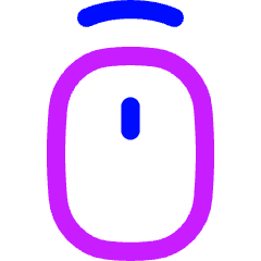 Middle Click Icon from Flex Neon Set