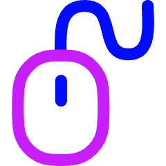 Mouse Icon from Flex Neon Set