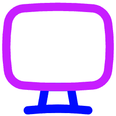 Screen 1 Icon from Flex Neon Set