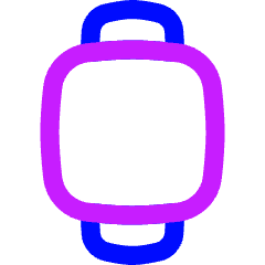 Watch 2 Icon from Flex Neon Set
