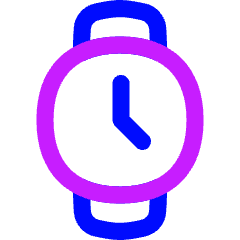 Watch Circle Time Icon from Flex Neon Set