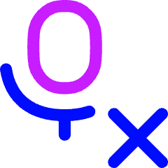 Voice Mail Disconnect Icon from Flex Neon Set