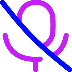 Voice Mail Off Icon from Flex Neon Set