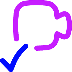 Webcam Video Call Check Icon from Flex Neon Set