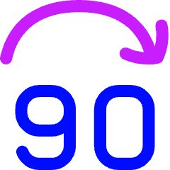 Button Jump Forward 90 Icon from Flex Neon Set