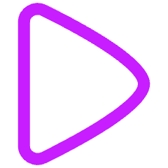 Button Play Icon from Flex Neon Set