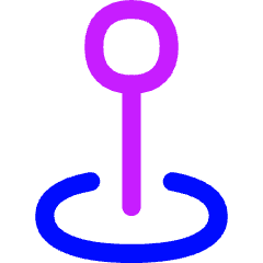 Arcade Stick Icon from Flex Neon Set