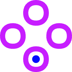 Buttons Down Icon from Flex Neon Set