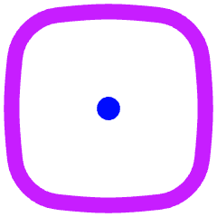 Dice 1 Icon from Flex Neon Set