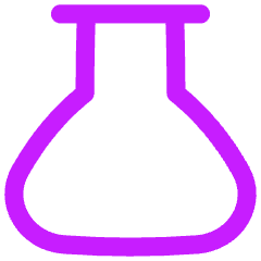 Flask Empty Icon from Flex Neon Set