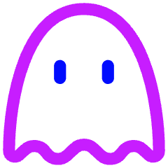 Ghost Icon from Flex Neon Set