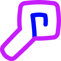 Magic Wand Icon from Flex Neon Set
