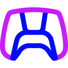 Nintendo Playstation Controller Icon from Flex Neon Set