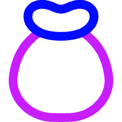 Pouch Icon from Flex Neon Set