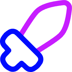 Sword Attack Icon from Flex Neon Set