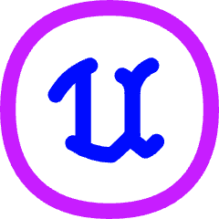 Unreal Engine Icon from Flex Neon Set