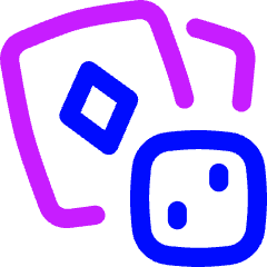 Gambling Icon from Flex Neon Set