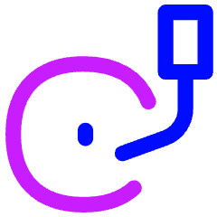 Record Player Icon from Flex Neon Set
