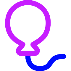 Balloon Icon from Flex Neon Set