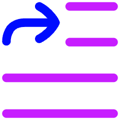 Move To Top Icon from Flex Neon Set