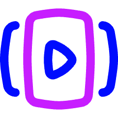 Play List 2 Icon from Flex Neon Set