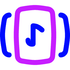 Play List 6 Icon from Flex Neon Set