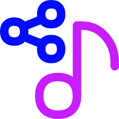 Share Playlist Icon from Flex Neon Set