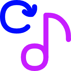 Sync Playlist Icon from Flex Neon Set