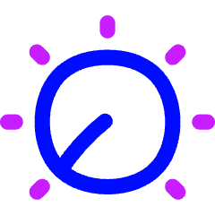 Tune Adjust Volume Icon from Flex Neon Set