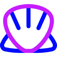 Allergens Moluscs Icon from Flex Neon Set