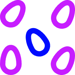 Allergens Sesame Icon from Flex Neon Set